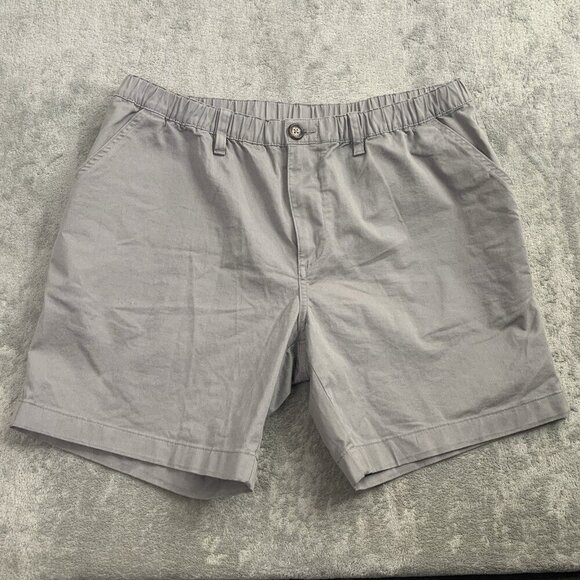 Chubbies Other - Chubbies Shorts Mens XL Gray Chino The Khakinators Above Knee Preppy Stretch